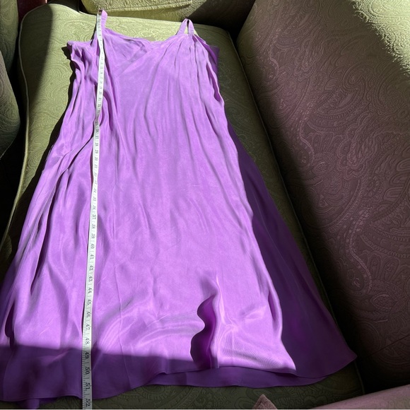 NWT J. Crew Gwyneth V-Neck Slip Dress Cupro-Blend Size 16 - Picture 5 of 14